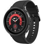 Accesoriu smartwatch Liquid Air compatibila cu Samsung Galaxy Watch 5 Pro 45mm Matte Black, Spigen