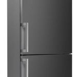 Combina frigorifica Hotpoint XH9 T2Z COJZH, Total No Frost, 369 l, Active Oxygen, H 201 cm, Silver/Black