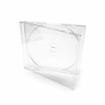 Carcasa plastic slim transparent CD DVD OMEGA, Omega