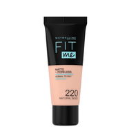Fond de ten, Maybelline, FIt Me Matte Poreless, 220 Natural Beige, 30 ml, Maybelline