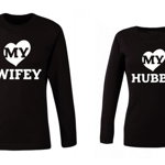 Set de bluze negre My Hubby/Wifey COD ST531, Zoom Fashion