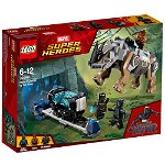 Confruntarea cu rinocerul langa mina 76099 LEGO Super Heroes, LEGO