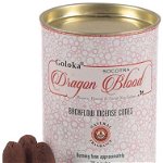 Conuri parfumate in cutie metalica - Goloka Dragon Blood, Goloka