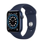 Apple Watch 6 GPS Carcasa Blue Aluminium 44mm Deep Navy Sport Band m00j3wb/a