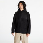 Urban Classics Hooded Sherpa Zip Jacket Black, Urban Classics