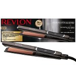Placa de indreptat parul REVLON Salon Straight Copper Smooth RVST2175E, afisaj LCD, Revlon