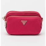 Guess, Geanta crossbody cu logo Gemma, Gri deschis