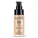 Solanie BB Cream Light - Fond de ten crema cu acid hialuronic SPF15 30ml, Solanie