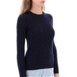 Ralph Lauren Cable Knit Wool And Cashmere Sweater LITCHFIELD BLUE