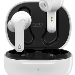 Casti CREATIVE Zen Air, True Wireless Bluetooth, In-Ear, Microfon, Noise Cancelling, White