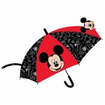 Umbrela pentru copii Disney Mickey Child (semi-automatic) O68 cm, Mickey Mouse