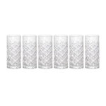 Set pahare Long Drink EXCELLENT HOUSEWARE Diamant YE7300450, 6 piese, 250 ml, sticla