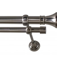 Galerie dubla - fara inele - PRINCE19 -dubla - fara inele - 320 cm - crom mat prince/19 -dubla - fara inele - 320 cm - crom mat