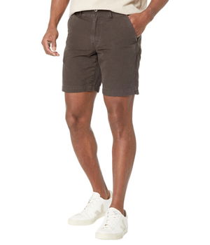 Imbracaminte Barbati Taylor Stitch The Morse Shorts Dark Charcoal Linen, Taylor Stitch