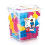 Set de Constructie Cuburi mari de construit in cutie, Dolu