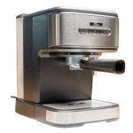 Espressor cu pompa DelCaffe Espresso, Cappuccino ROBUSTA, 850 W, 20 bar, 1.5 l, Inox, Del Caffe