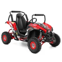 UTV electric pentru copii Kinder ecoSAVANA 1000W, baterie 48V, culoare rosie, Hollicy UTV electric pentru copii Kinder ecoSAVANA 1000W, baterie 48V, culoare rosie, Hollicy
