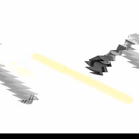 Ciocan snitel cu toporas inox / lemn / 6426102000610