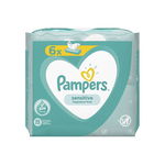 Servetele umede Pampers Sensitive, 6 pachete, 312 de bucati Servetele umede Pampers Sensitive, 6 pachete, 312 de bucati