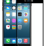 Folie iPhone 8 Plus / 7 Plus / 6s Plus / 6 Plus Eiger Sticla 3D Edge to Edge Clear Black