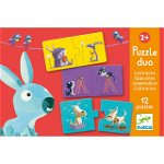 Puzzle duo Djeco Antonime, 1-2 ani +, Djeco