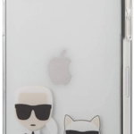 Husa de protectie telefon pentru iPhone 14 Pro Max KARL LAGERFELD, transparent, silicon, 6,7 inchi