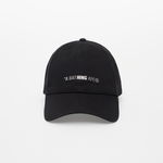 A BATHING APE Metal Logo Pin Cap Black, A BATHING APE