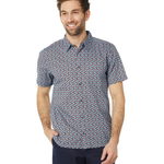 Imbracaminte Barbati ToadCo Fletch Short Sleeve Shirt Glacier Geo Print, Toad&Co