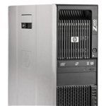Workstation HP Z600, 2 x Intel Xeon Quad Core E5520 2.26GHz-2.53GHz, 8GB DDR3 ECC, 500GB SATA, DVD-ROM, Placa video AMD FirePro W2100/2GB, HP