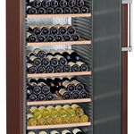 Vitrina de vin Liebherr WKt 5551 GrandCru, Volum 499 l, 253 sticle, Clasa E, Inaltime 192 cm, Terra