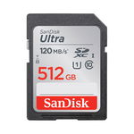 SanDisk card de memorie Ultra, 512GB, SDXC Memory Card 120MB s