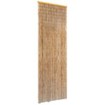 vidaXL Perdea de ușă pentru insecte, bambus, 56x185 cm, vidaXL
