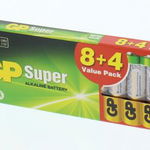 Baterie R3 AAA super alcalina GP 288 buc/counter VE-GP24A-CTR8+4