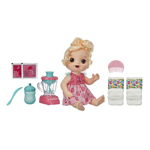 Hasbro - Papusa bebelus , Baby alive , Cu mixer pentru capsuni, Multicolor