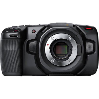 Camera video Blackmagic Pocket Cinema Camera, 4K, Ecran LCD 5inch, Microfon Stereo, Focus Auto/Manual, Bluetooth, HDMI (Negru), Blackmagic