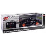 Masina cu telecomanda Bugatti Grand Sport Vitesse negru, scara 1: 18, Rastar, 