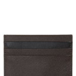 Genti Barbati Ted Baker London Carage Leather Card Holder Brown Chocolate