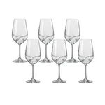 Set 6 pahare BOHEMIA CRISTAL TURBULENCE pentru vin rosu 350ml