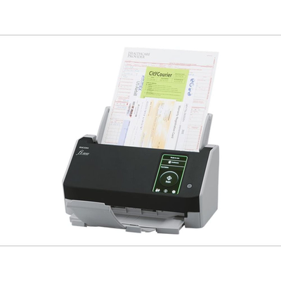 Scanner Ricoh fi-8040 A4 600x600DPI Duplex USB LAN Gri Deschis/Negru, Fujitsu