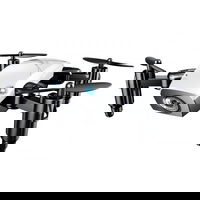 Mini Drona iUni S9, WiFi, Frecventa 2.4GHz, Alb