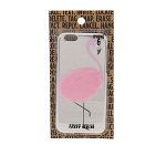 Husa alba iPhone 6 TALLY WEiJL cu flamingo