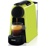 Espressor Nespresso by De’Longhi Essenza Mini EN85.L, 1260 W, 19 bari, 0.6 l, verde, Nespresso