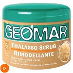 Set 2 x Scrub Remodelare Geomar Thalasso, cu Argan si Unt Karite, 600 g