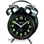 Ceas de masa Casio TQ-362-1ADF Clasic Bell Desktop Alarm Clock Black