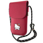 Geanta profesionala Hello Kitty roz din piele visatoare., Hello Kitty