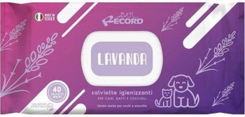 Record Italia SERVETELE RECORD NEW LAVANDA XL 40buc ANTIBACTERIAN, Record Italy