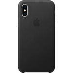Husa Protectie Spate Apple iPhone XS Leather Case Black