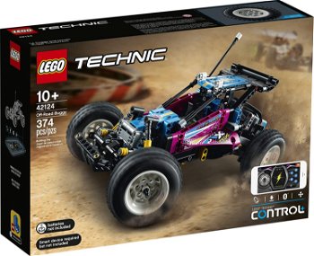 LEGO® Technic™ - Buggy Teleghidat 42124, 374 piese