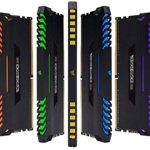 Memorie Corsair Vengeance RGB LED 32GB DDR4 3200MHz CL16 Quad Channel Kit