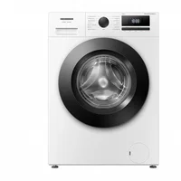 Masina de spalat rufe slim Heinner HWM-HME7012IVSMA+++, 7 kg, 1200 rpm, Clasa A, Motor inverter, 15 Programe, Display digital, Program allergy steam, Blocare acces copii, Alb